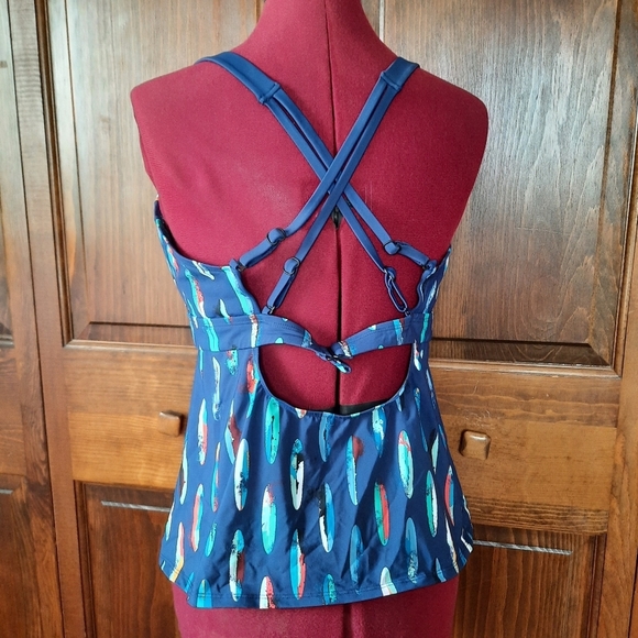 Title Nine Metis Underwire Tankini Top - Picture 9 of 14